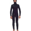 Billabong Youth 5/4mm Absolute Chest Zip Hooded Fullsuit Wetsuit -Swimming Equipment 7492491444392 military 1a