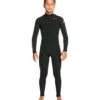 Quiksilver Youth 4/3mm Everyday Sessions B Back Zip Fullsuit Wetsuit -Swimming Equipment 7499287494824 black 1a