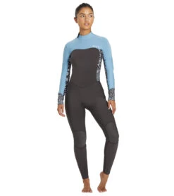 Roxy Women's 4/3mm Swell Series Back Zip Fullsuit Wetsuit
