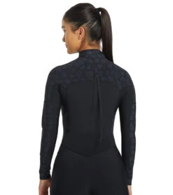 Roxy Women's 3/2mm Swell Series GBS Back Zip Fullsuit Wetsuit -Swimming Equipment 7499384946856 black 5a