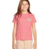 Volcom Girls' Last Party Short Sleeve Tee (Big Kid) -Swimming Equipment 7507620692136 coralhaze 1a