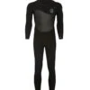 Rip Curl Men's 4/3mm Flashbomb Long Sleeve Chest Zip Fullsuit Wetsuit -Swimming Equipment 7510133571752 black 1a
