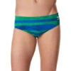 Speedo Men's Contort Stripes Brief Swimsuit -Swimming Equipment 7510240100520 bluegreen 1a