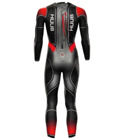 Huub Men's Aegis X Tri Wetsuit 11 Huub Men's Aegis X Tri Wetsuit -Swimming Equipment 7522245542056 blackred 3a
