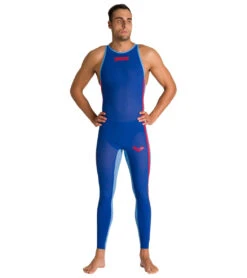 Arena Men's Powerskin R-evo+ Open Water Closed Back Tech Suit Swimsuit