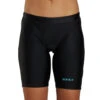 Zone3 Women's Activate Tri Shorts -Swimming Equipment 7583264669864 blackturquoise 1a