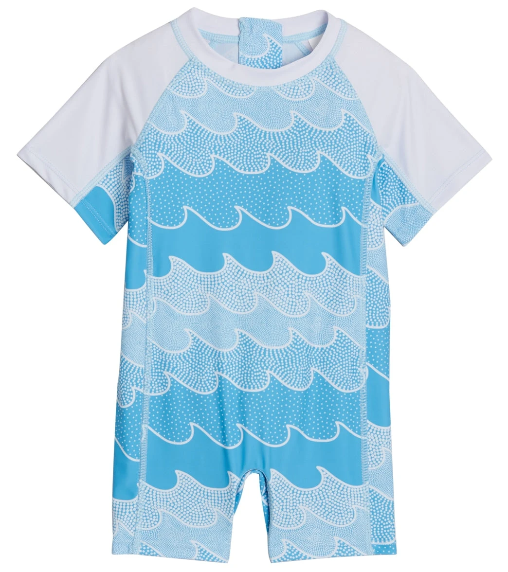Boys' Beach Daze Short Sleeve One Piece Surf Suit (Baby) 3 Boys' Beach Daze Short Sleeve One Piece Surf Suit (Baby)