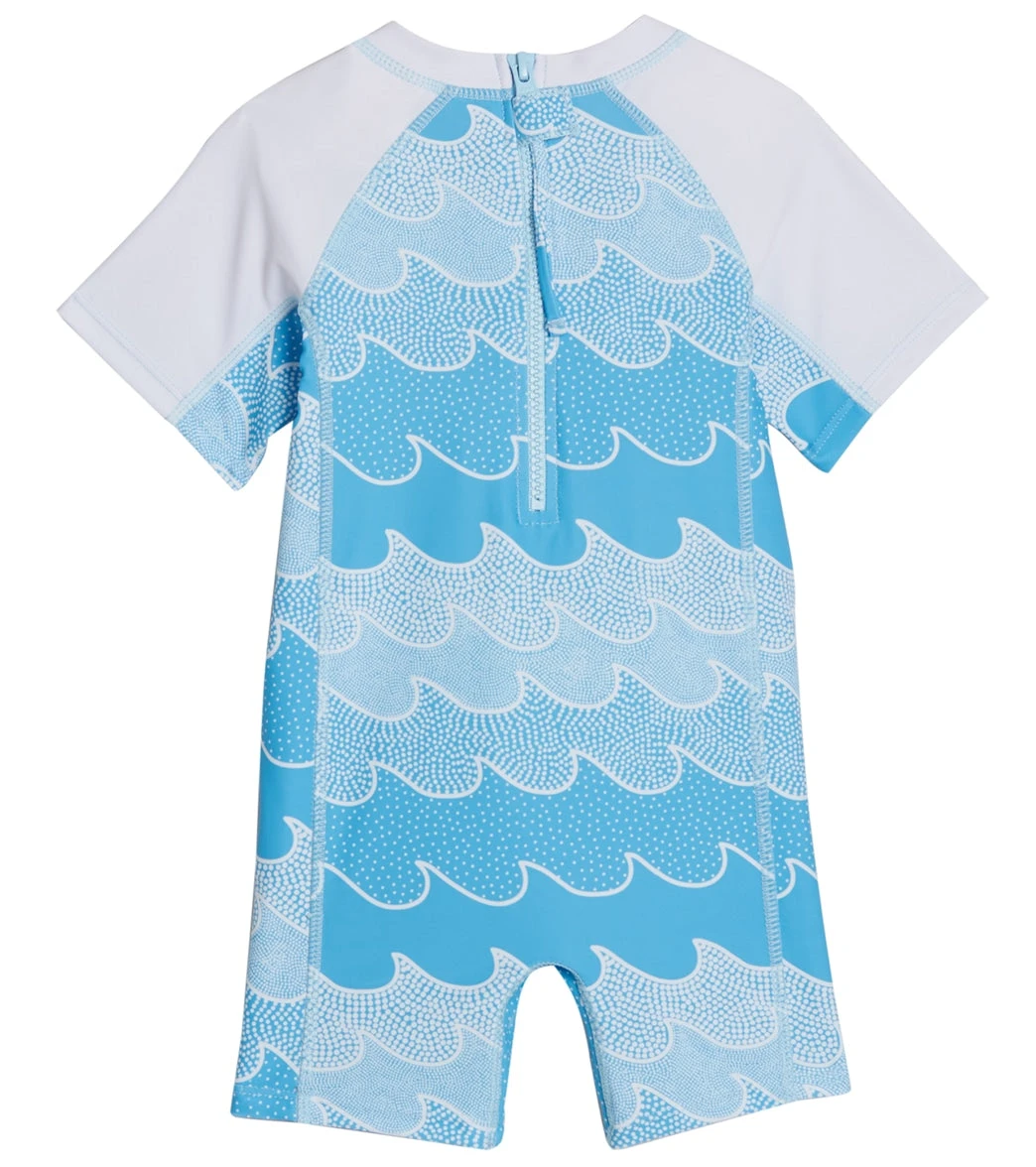 Boys' Beach Daze Short Sleeve One Piece Surf Suit (Baby) 4 Boys' Beach Daze Short Sleeve One Piece Surf Suit (Baby) - Image 2