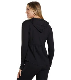 Women's Good Karma Active Hoodie -Swimming Equipment 7609043222696 black 3a