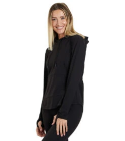 Women's Good Karma Active Hoodie -Swimming Equipment 7609043222696 black 4a