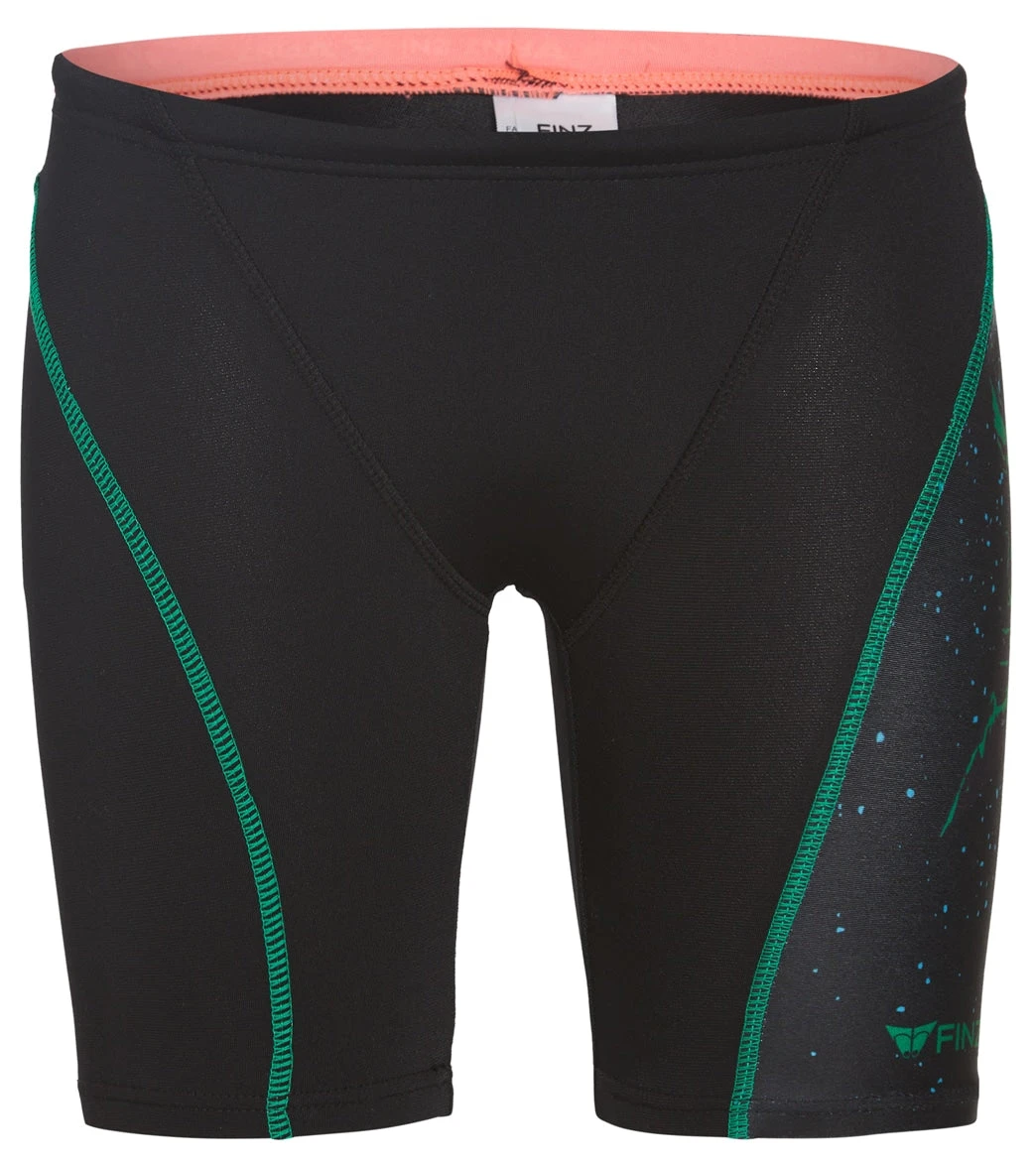 Boys' Shark Splice Jammer Swimsuit (Little Kid, Big Kid) 4 Boys' Shark Splice Jammer Swimsuit (Little Kid, Big Kid) - Image 2