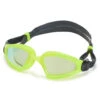 AQUASPHERE Kayenne Pro Mirrored Lens Goggle -Swimming Equipment 7621712085160 yellowtitaniummirroredlensblackstrap 1a