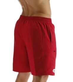 TYR Men's Guard Challenger X Swim Short -Swimming Equipment 7626579148968 red 6a