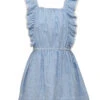 Girls' Cornflower Frilled Beach Dress (Toddler, Little Kid) -Swimming Equipment 7631513747624 blue 1a