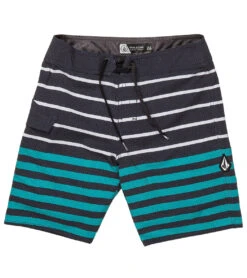 Volcom Boys' 16" Quarta Static Mod Board Shorts (Big Kid)