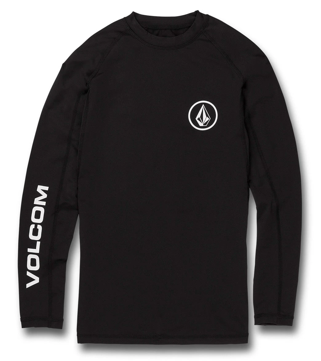 Volcom Men's Lido Solid Long Sleeve UPF 50 Rash Guard 3 Volcom Men's Lido Solid Long Sleeve UPF 50 Rash Guard