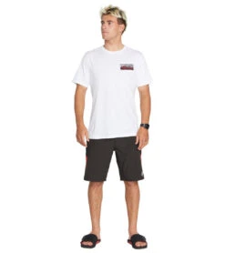 Volcom Men's Surf Vitals J Robinson Short Sleeve Tee -Swimming Equipment 7648558448808 white 3a