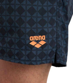 Arena Men's 50th Anniversary Beach Boxer Shorts -Swimming Equipment 7658040066216 blackmultiblackwhite 4a