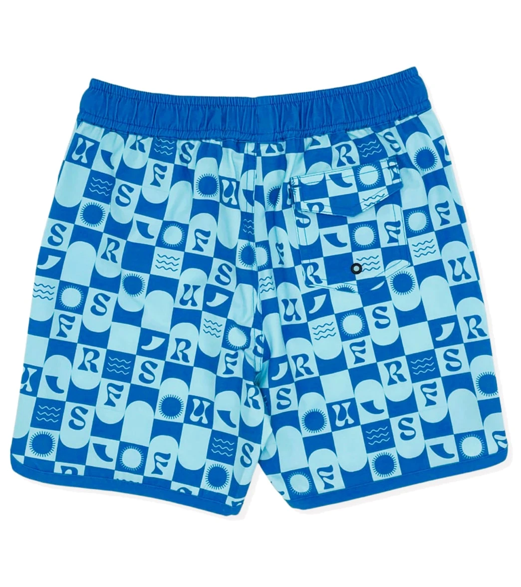 Boys' Retro Surf Board Shorts (Toddler, Little Kid, Big Kid) 4 Boys' Retro Surf Board Shorts (Toddler, Little Kid, Big Kid) - Image 2
