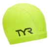 TYR Adult Warmwear Swim Cap Hi-Vis -Swimming Equipment 7770278985896 yellow 1a