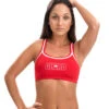 Lifeguard Women's Solid Bikini Top 2 Lifeguard Women's Solid Bikini Top -Swimming Equipment 7775090933928 red 1a